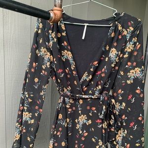Free People Long Sleeved Dress